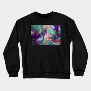 Nacreous labyrinth Crewneck Sweatshirt